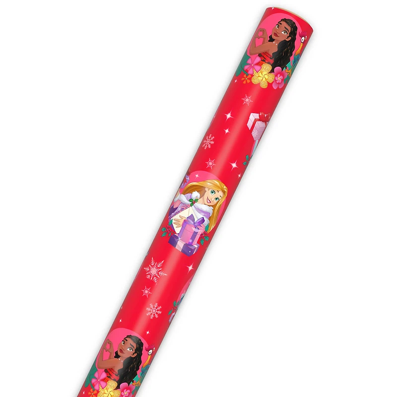 Disney Princesses Jumbo Christmas Wrapping Paper, 70 sq. ft. for only USD 9.99 | Hallmark