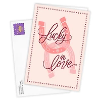 Lucky in Love Horseshoes Custom Valentine's Day Card for only USD 4.99 | Hallmark