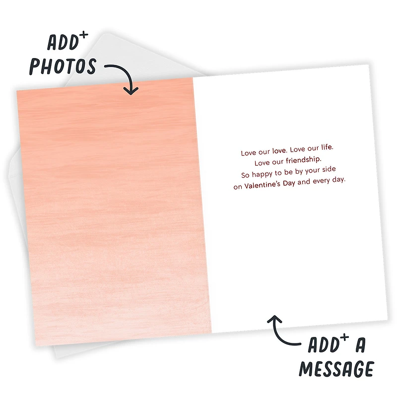 Love Our Love Swans Custom Valentine's Day Card for only USD 4.99 | Hallmark
