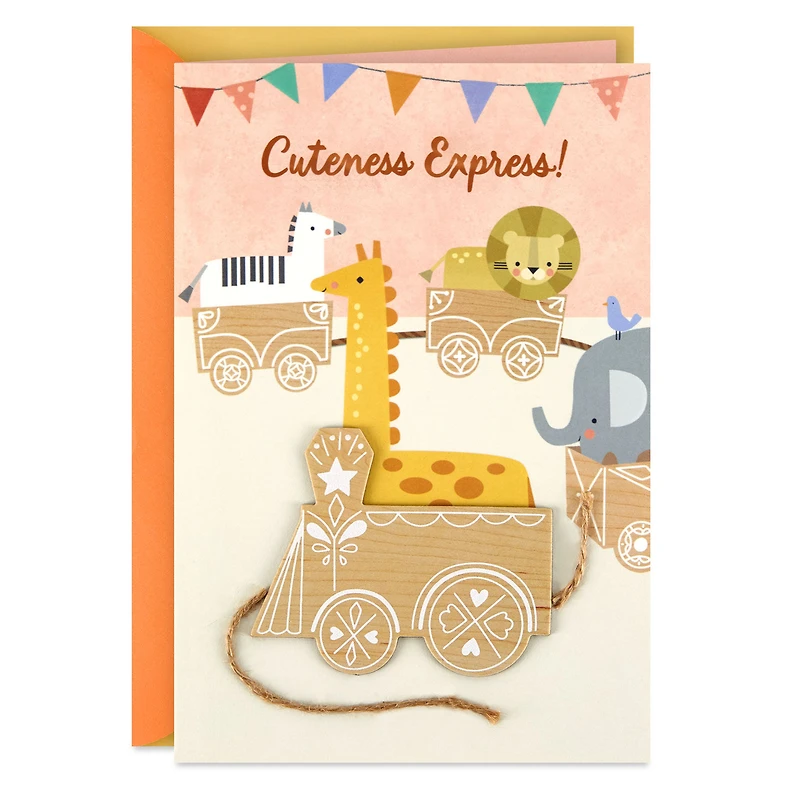Cuteness Express New Baby Girl Card for only USD 7.99 | Hallmark