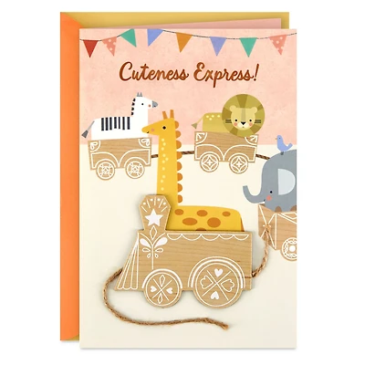 Cuteness Express New Baby Girl Card for only USD 7.99 | Hallmark
