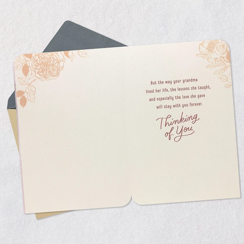 Her Love Will Stay With You Sympathy Card for Loss of Grandma for only USD 4.59 | Hallmark
