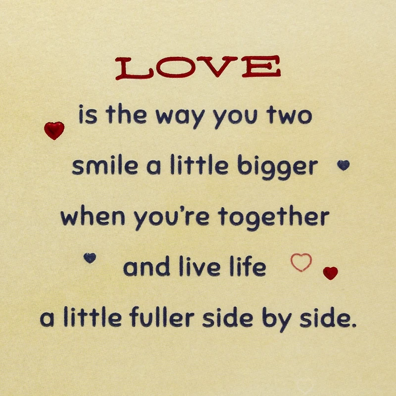 Love Is the Two of You Anniversary Card for Couple for only USD 4.99 | Hallmark