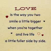 Love Is the Two of You Anniversary Card for Couple for only USD 4.99 | Hallmark