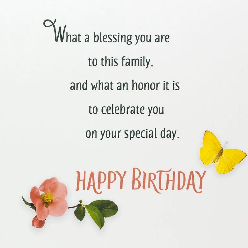You're a Blessing to Our Family Birthday Card for Great-Grandma for only USD 4.59 | Hallmark