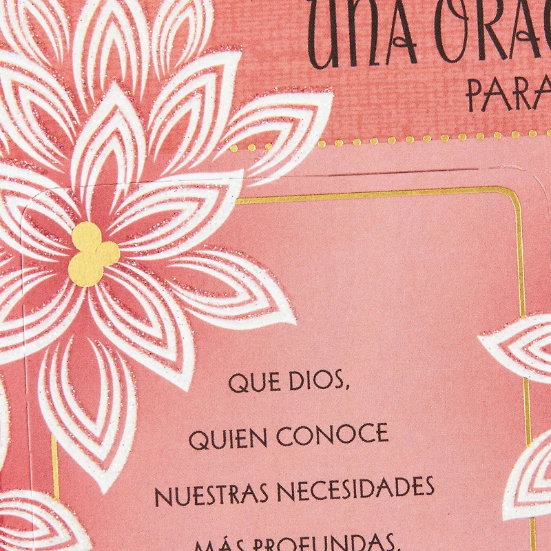 His Tender Loving Care Spanish-Language Religious Thinking of You Card With Prayer Card for only USD 4.99 | Hallmark