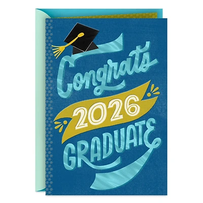 Congrats Graduate 2026 Graduation Card for only USD 4.99 | Hallmark