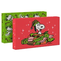 Peanuts® Red and Green 4-Pack Medium Christmas Gift Boxes for only USD 6.99 | Hallmark