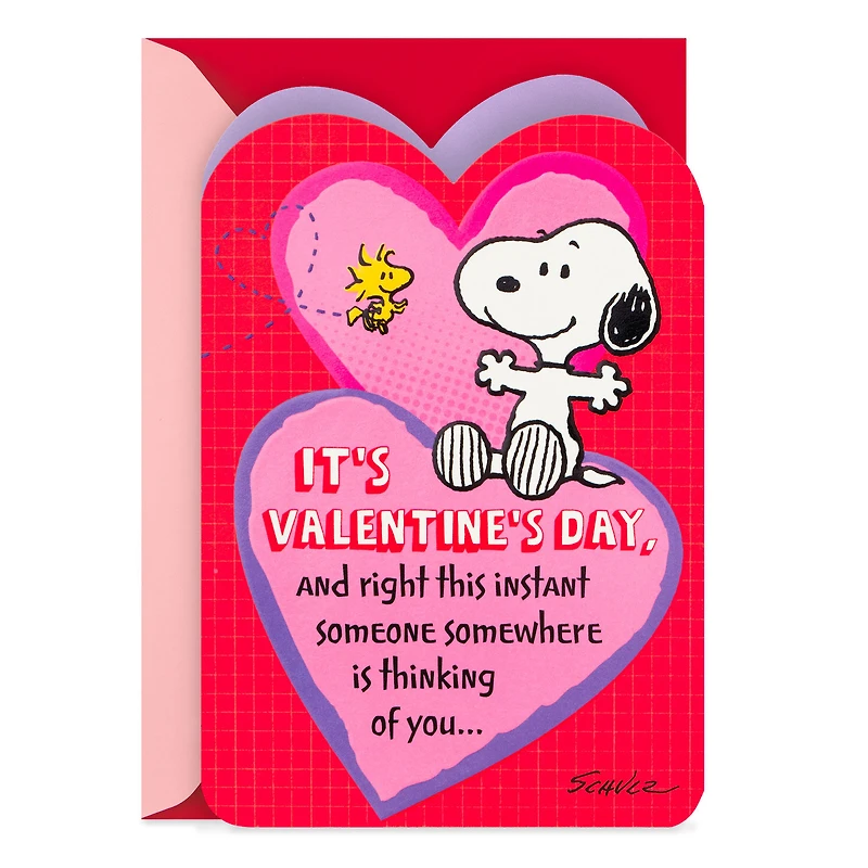 Peanuts® Snoopy Thinking of You Valentine's Day Card for only USD 3.59 | Hallmark