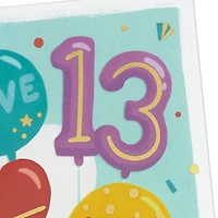 All the Fun 13th Birthday Card for only USD 2.99 | Hallmark