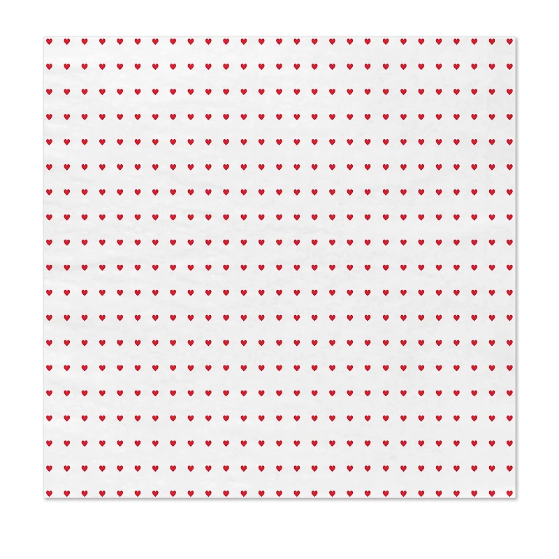 Tiny Red Hearts on White Tissue Paper, 6 sheets for only USD 1.99 | Hallmark