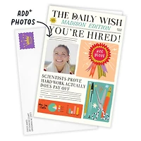 New Job News Custom Congratulations Card for only USD 4.99 | Hallmark