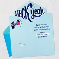 Heck Yeah Funny Pop-Up Money Holder 2026 Graduation Card for only USD 5.99 | Hallmark