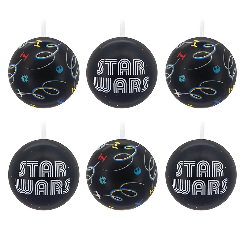 Star Wars™ Tin Ball Hallmark Ornaments, Set of 12 for only USD 31.49 | Hallmark