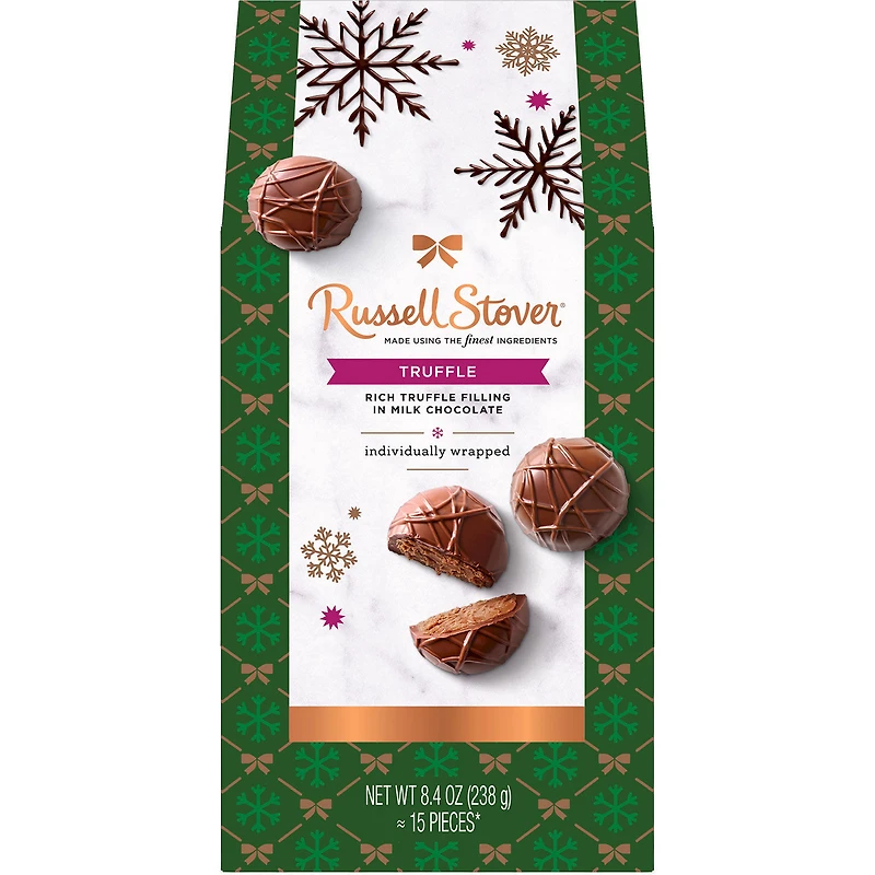 Russell Stover Milk Chocolate Holiday Truffles in Bag, 8.4 oz. for only USD 5.99 | Hallmark