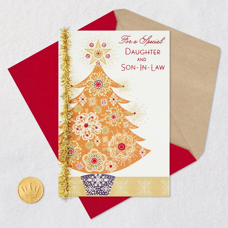 Family Love Christmas Card for Daughter and Son-in-Law for only USD 6.99 | Hallmark