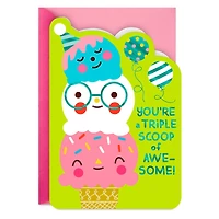 You're a Triple Scoop of Awesome Birthday Card for Kids for only USD 2.99 | Hallmark