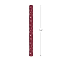 Snowflakes on Red Christmas Wrapping Paper Roll, 22.5 sq. ft. for only USD 4.99 | Hallmark