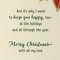 You Make Us a Beautiful Home Romantic Christmas Card for Partner for only USD 7.59 | Hallmark
