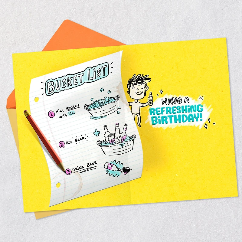 Bucket List Funny Birthday Card for only USD 2.99 | Hallmark