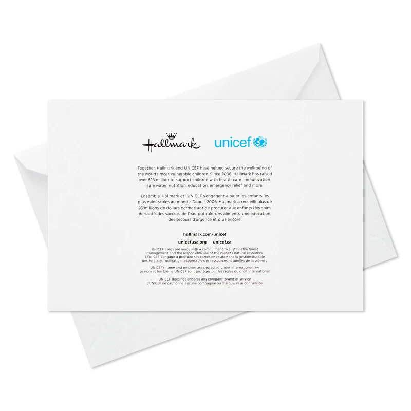UNICEF Here Comes Christmas Boxed Christmas Cards, Pack of 12 for only USD 12.50 | Hallmark