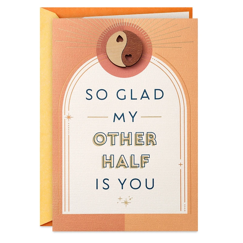 Yin and Yang Love Card with Pocket Tokens for only USD 10.99 | Hallmark