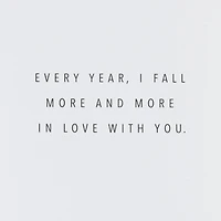 I'm So in Love With You Romantic Anniversary Card for only USD 7.59 | Hallmark