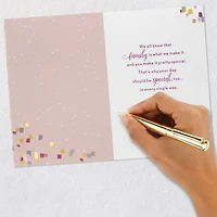 You Make Our Family Special Birthday Card for Her for only USD 4.99 | Hallmark