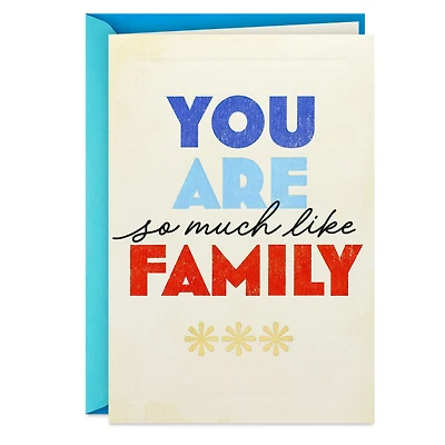 So Much Like Family Birthday Card for only USD 5.59 | Hallmark
