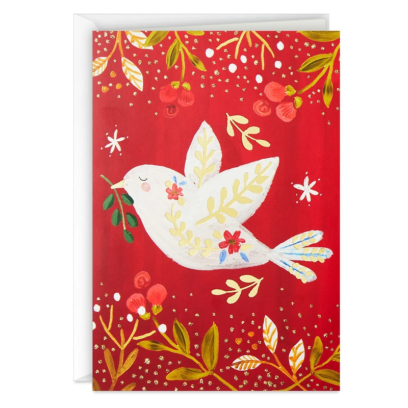 UNICEF Peace Dove on Red Boxed Christmas Cards, Pack of 12 for only USD 12.50 | Hallmark
