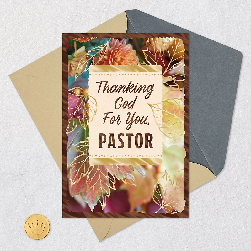 Thanking God for You Religious Clergy Appreciation Card for Pastor for only USD 2.00 | Hallmark