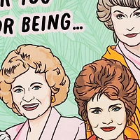 The Golden Girls So Glad You Were Born Birthday Card for only USD 3.99 | Hallmark