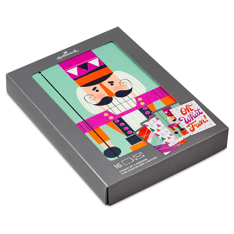 Neon Brights Assorted Boxed Christmas Cards, Pack of 16 for only USD 15.49 | Hallmark