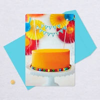 16" Happy Birthday Cake Jumbo Birthday Card for only USD 9.99 | Hallmark