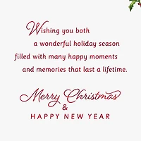 Happy Moments and Memories Christmas Card for Both for only USD 5.59 | Hallmark