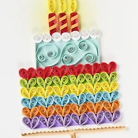 Rainbow Hearts Cake Quilled Paper Handmade Birthday Card for only USD 13.59 | Hallmark