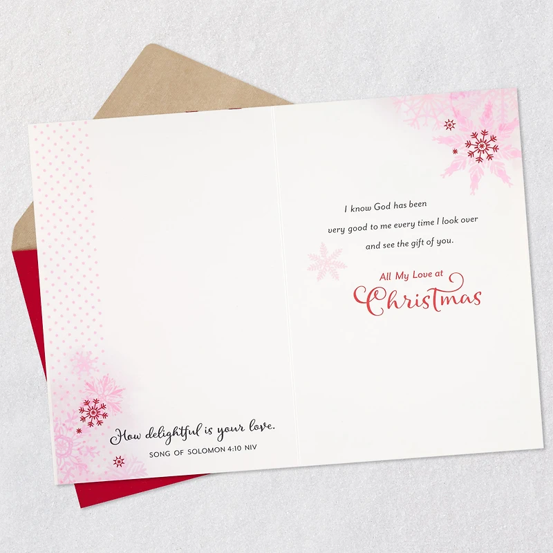 I'm Blessed to Do Life With You Religious Christmas Card for Wife for only USD 6.99 | Hallmark