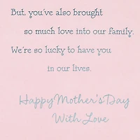 Lucky to Have You in Our Lives Mother's Day Card for Daughter-in-Law for only USD 6.29 | Hallmark