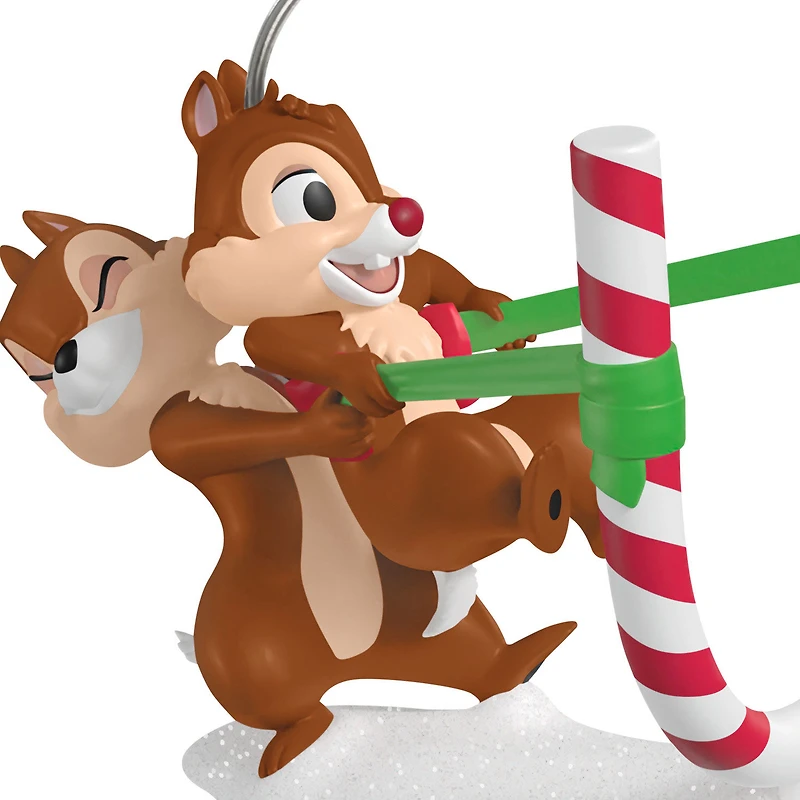 Disney Chip and Dale Candy Cane Catapult Ornament for only USD 25.99 | Hallmark