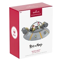 Rick and Morty "Rick's Ship" Ornament for only USD 33.99 | Hallmark