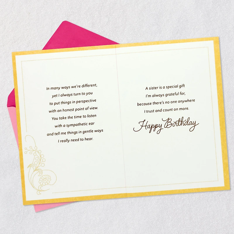 I Always Turn to You Birthday Card for Sister for only USD 6.59 | Hallmark