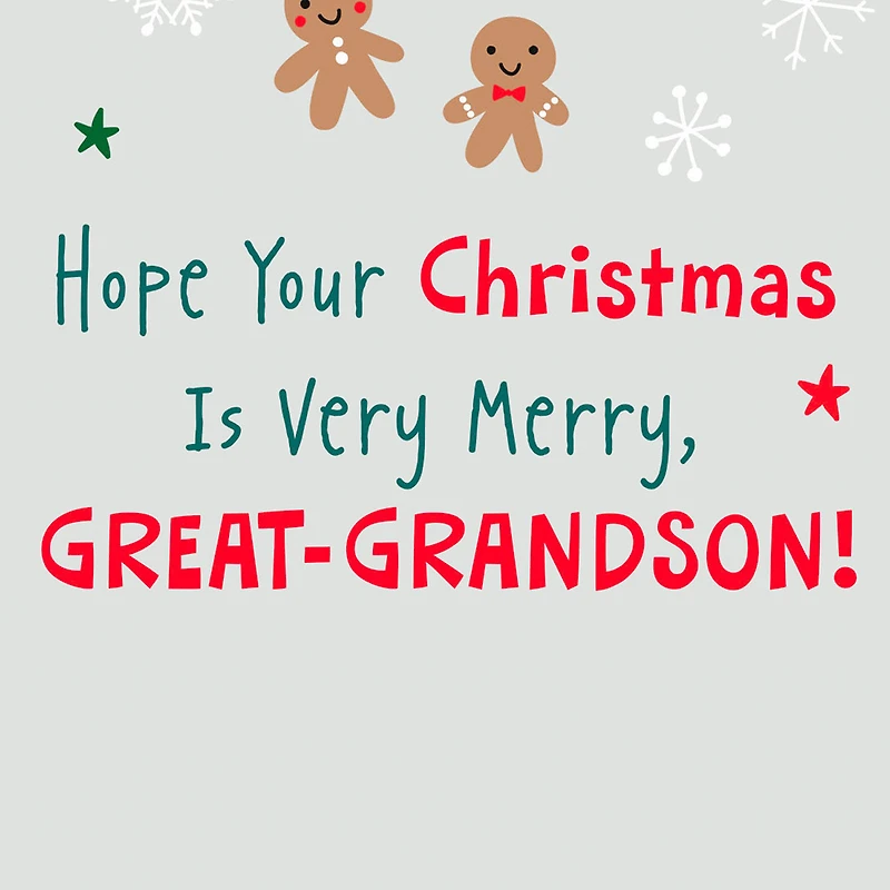 Santa With a Wish for You Christmas Card for Great-Grandson for only USD 2.00 | Hallmark