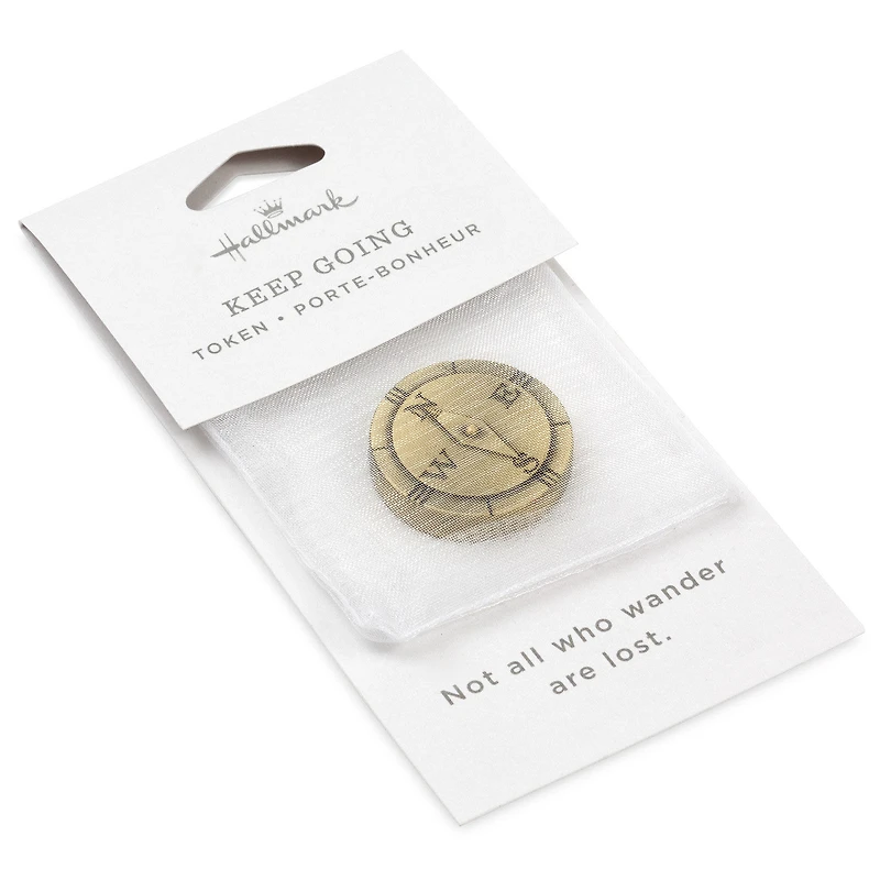 Keep Going Compass Metal Pocket Token for only USD 9.99 | Hallmark