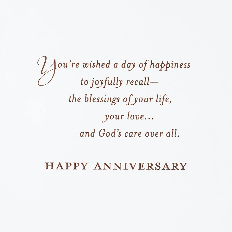 Blessings of Love Religious Anniversary Card for only USD 4.99 | Hallmark
