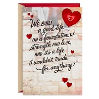 A Good Life Built on a Strong Foundation Valentine's Day Card for Husband for only USD 6.99 | Hallmark