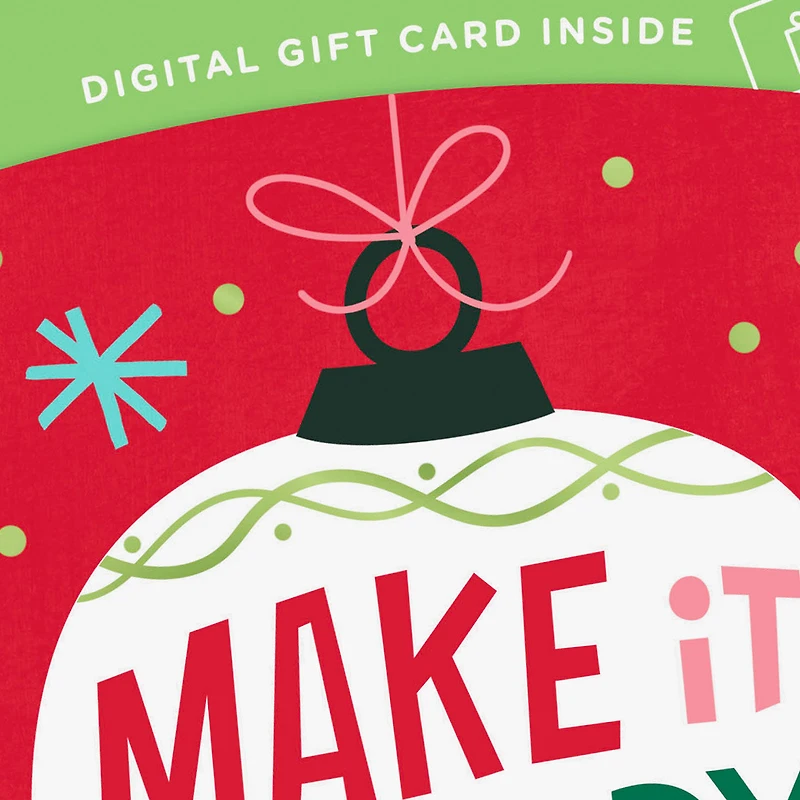 Make It Merry Gift Card Greeting Christmas Card for only USD 4.99 | Hallmark
