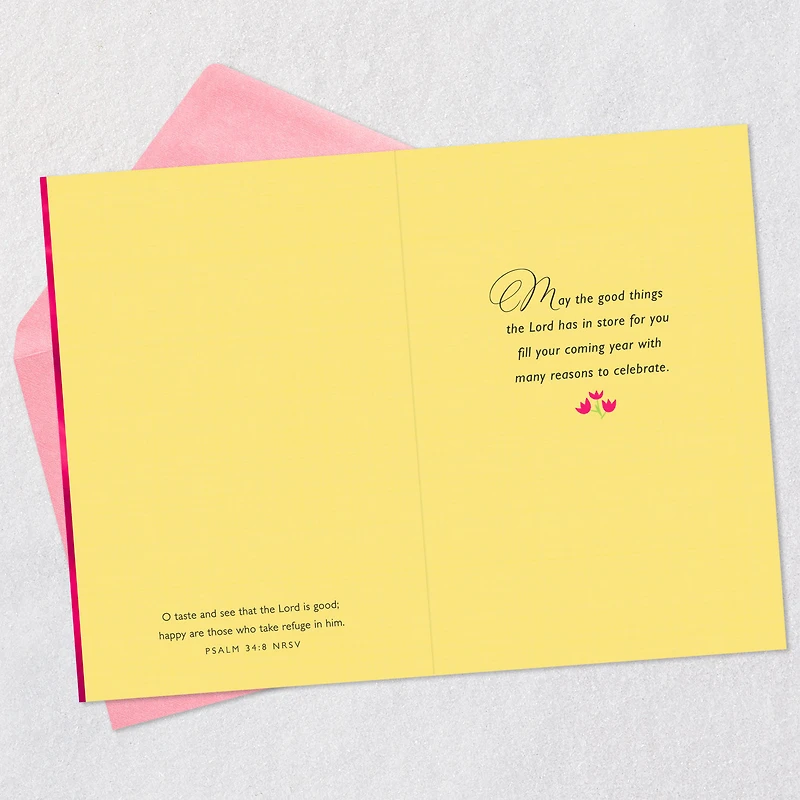 Blessings and Good Things Religious Birthday Card for only USD 2.50 | Hallmark
