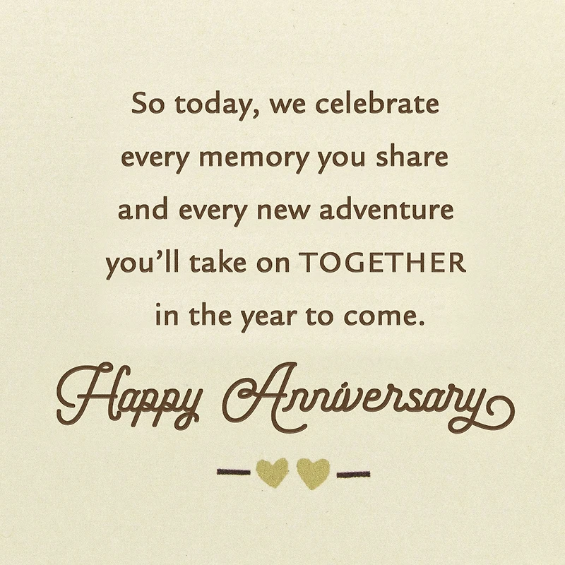 Every Memory and New Adventure Anniversary Card for Couple for only USD 5.59 | Hallmark