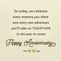 Every Memory and New Adventure Anniversary Card for Couple for only USD 5.59 | Hallmark