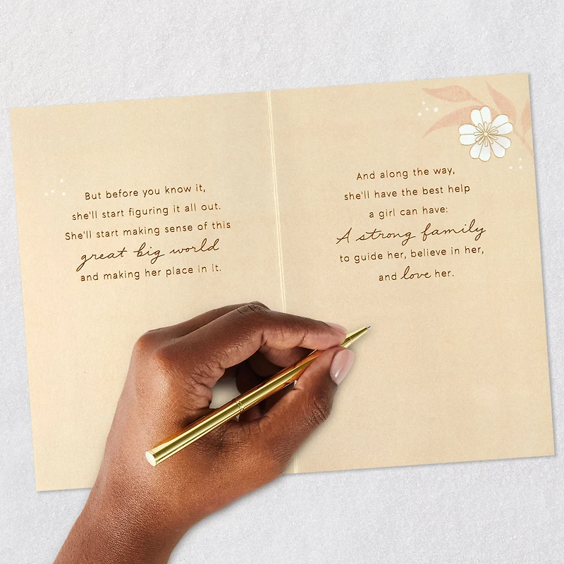 A Brand-New Love New Baby Girl Card for only USD 7.59 | Hallmark